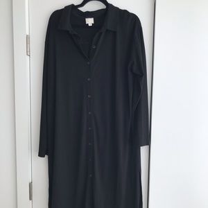 Anthropologie Black Tunic- NWOT